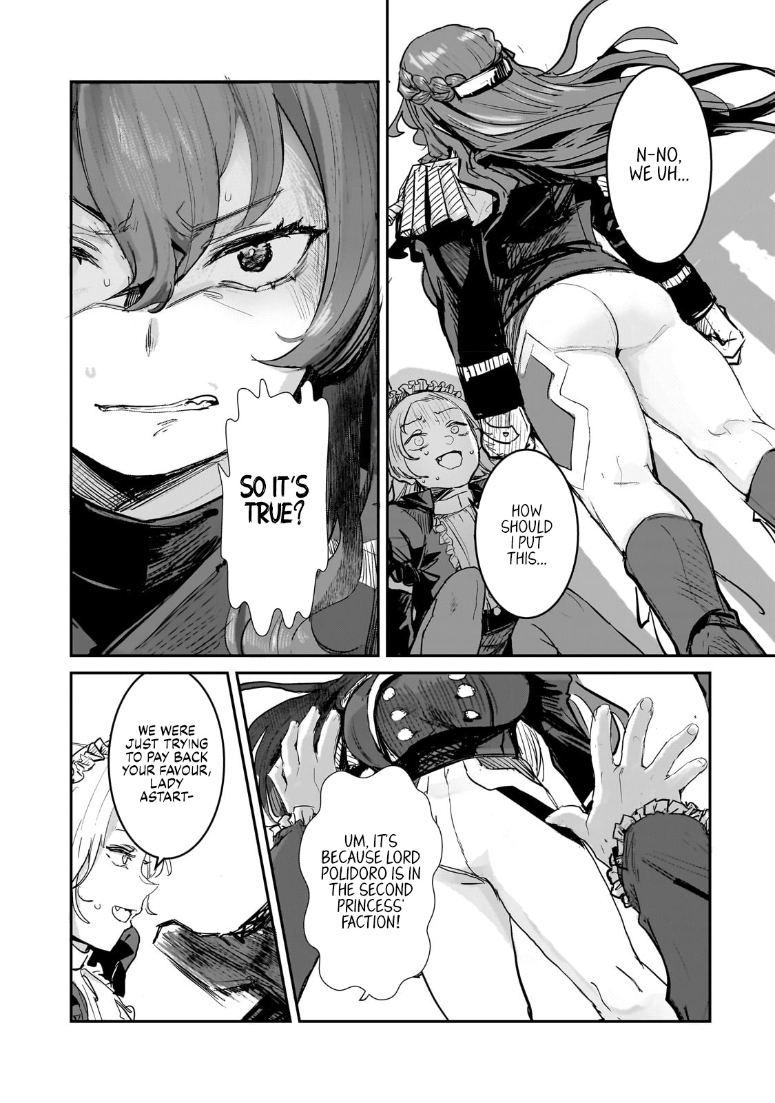 Virgin Knight Who Is The Frontier Lord In The Gender Switched World Chapter 2 #13
