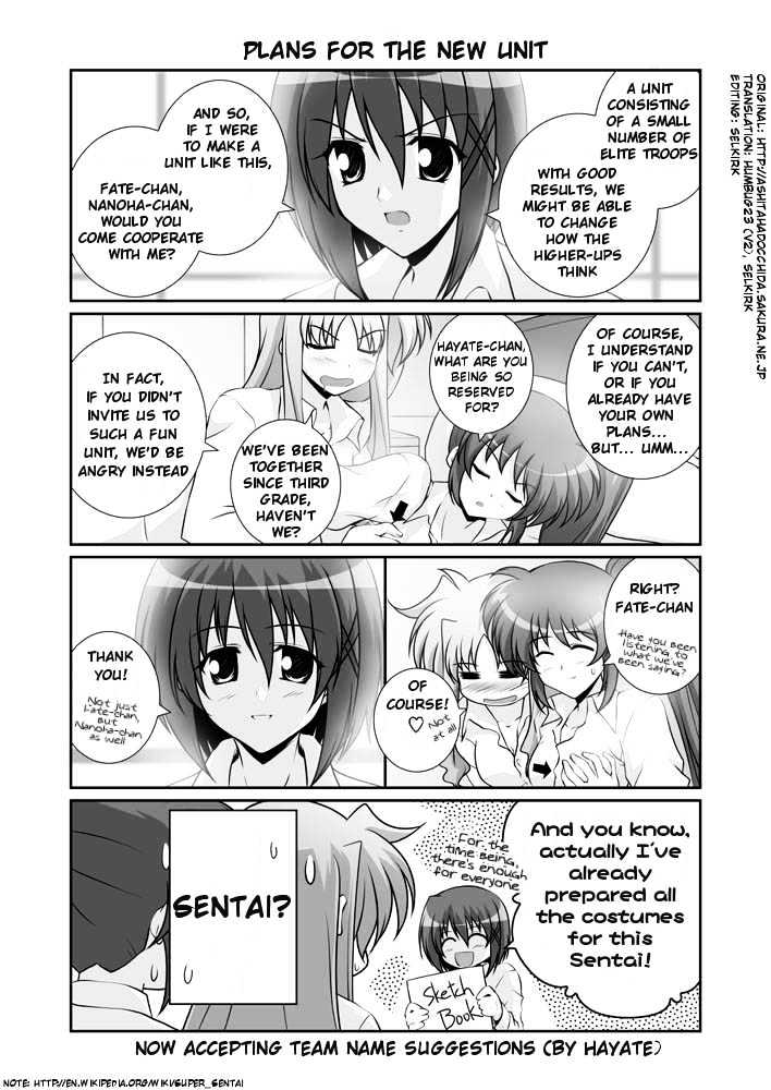 Mahou Shoujo Lyrical Nanoha Strikers The Comics Chapter 11.1 #10