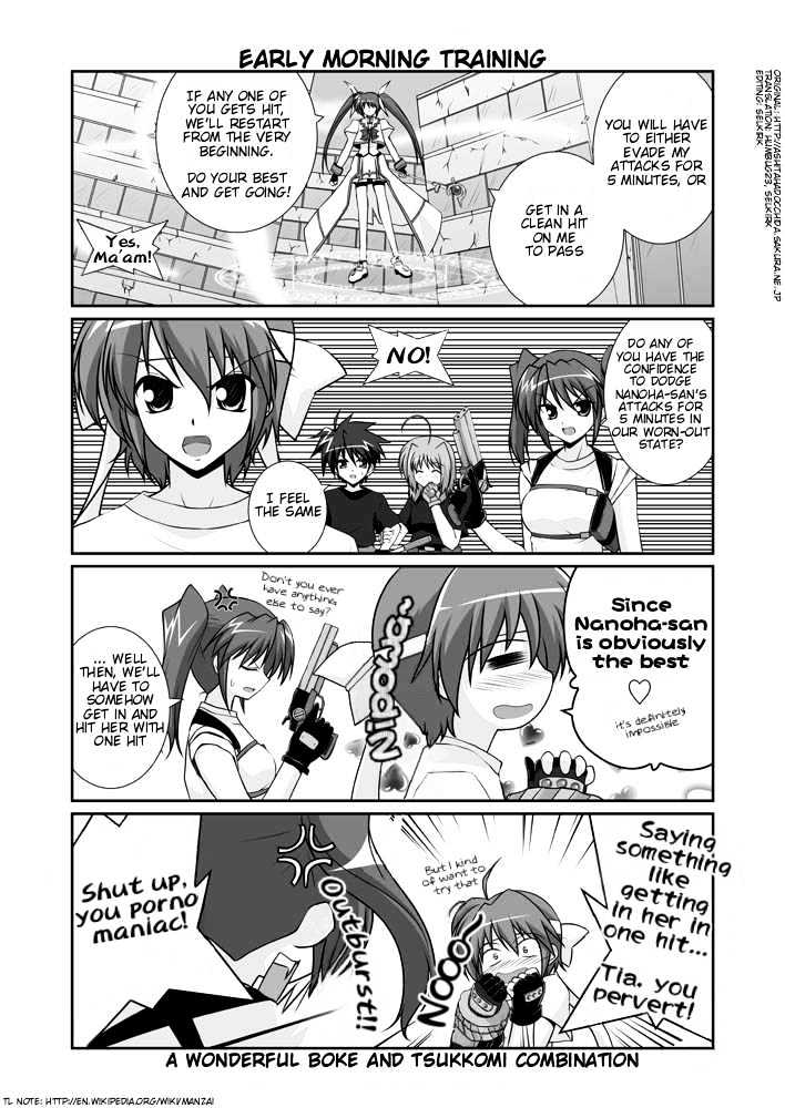 Mahou Shoujo Lyrical Nanoha Strikers The Comics Chapter 11.1 #22