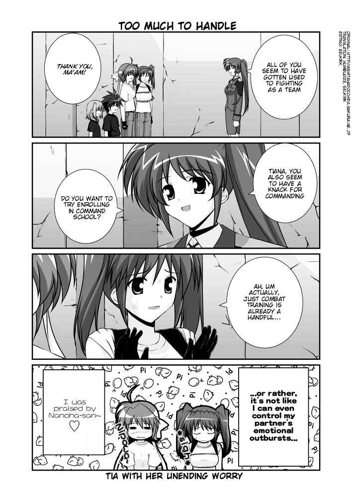 Mahou Shoujo Lyrical Nanoha Strikers The Comics Chapter 11.1 #24