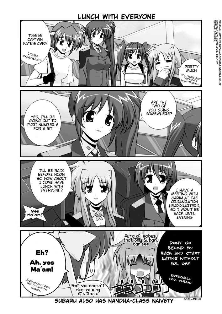 Mahou Shoujo Lyrical Nanoha Strikers The Comics Chapter 11.1 #25