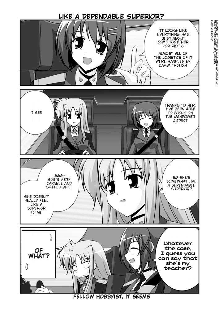 Mahou Shoujo Lyrical Nanoha Strikers The Comics Chapter 11.1 #26