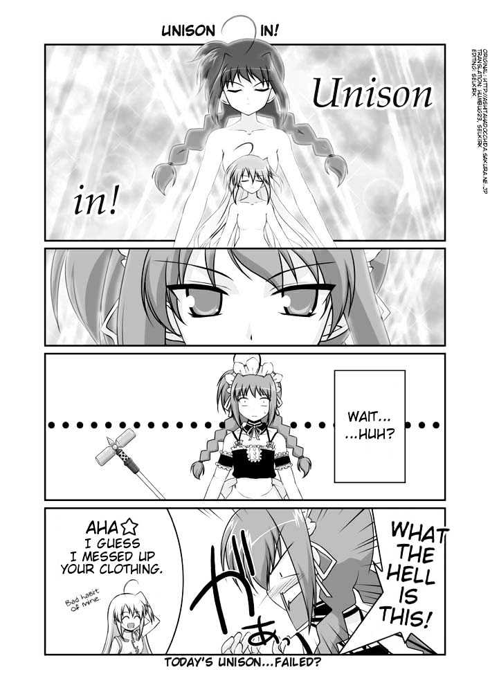 Mahou Shoujo Lyrical Nanoha Strikers The Comics Chapter 11.2 #11