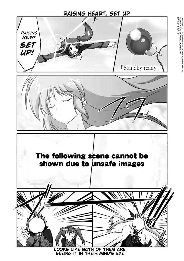 Mahou Shoujo Lyrical Nanoha Strikers The Comics Chapter 11.1 #29