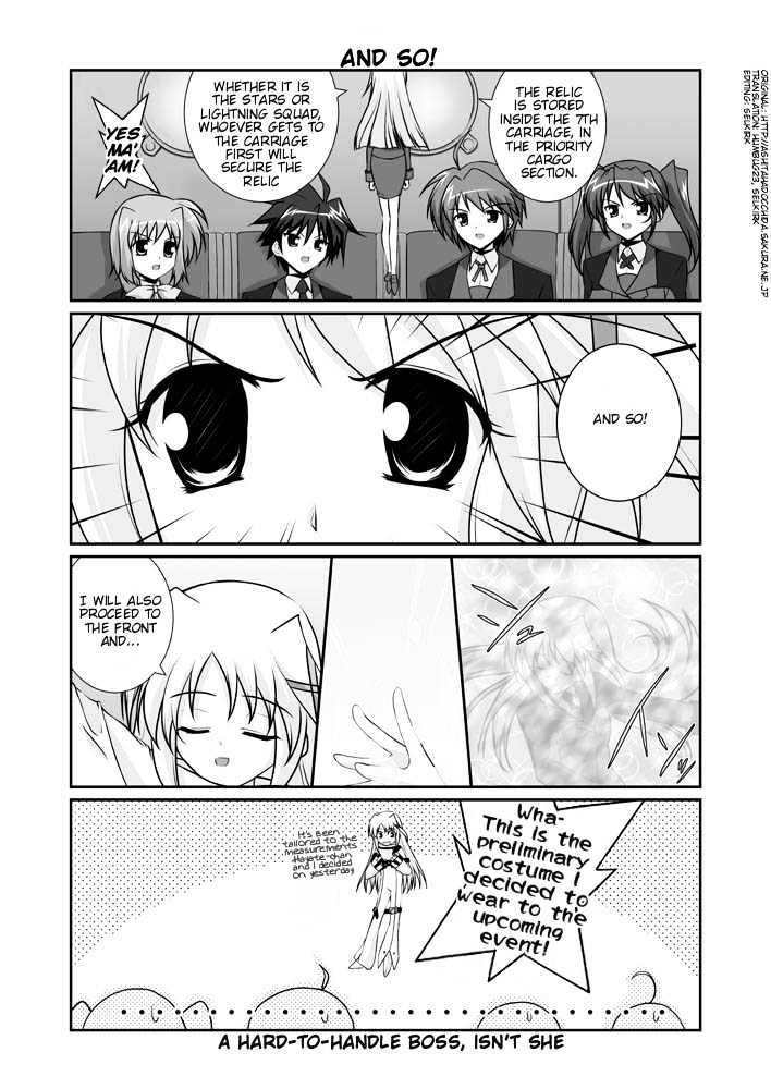 Mahou Shoujo Lyrical Nanoha Strikers The Comics Chapter 11.1 #30