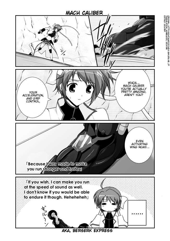 Mahou Shoujo Lyrical Nanoha Strikers The Comics Chapter 11.1 #34