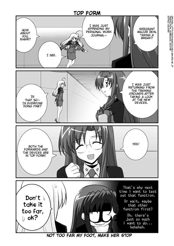 Mahou Shoujo Lyrical Nanoha Strikers The Comics Chapter 11.1 #36