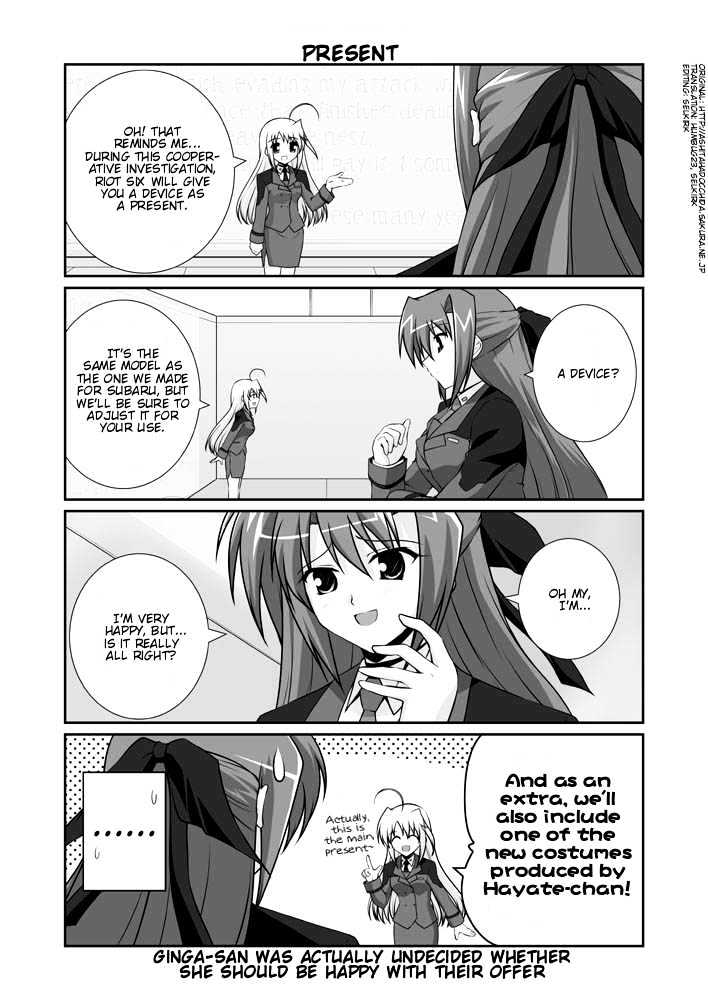 Mahou Shoujo Lyrical Nanoha Strikers The Comics Chapter 11.1 #40