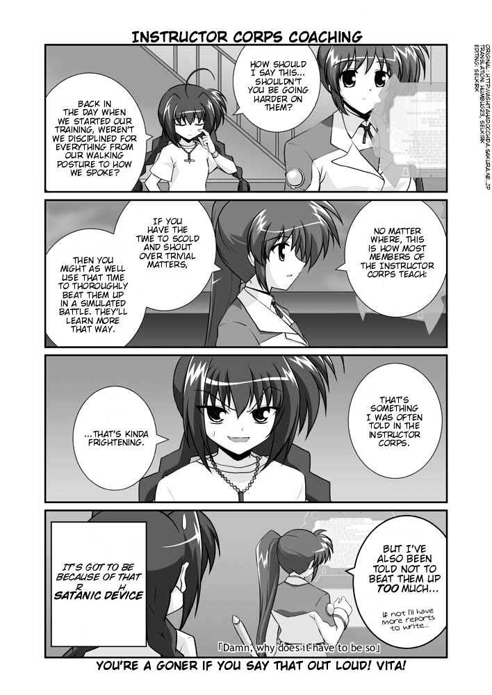 Mahou Shoujo Lyrical Nanoha Strikers The Comics Chapter 11.1 #41