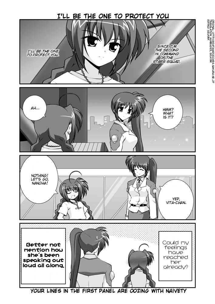 Mahou Shoujo Lyrical Nanoha Strikers The Comics Chapter 11.1 #42