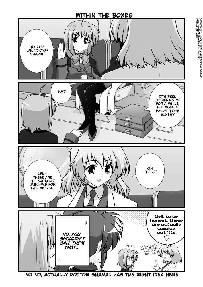 Mahou Shoujo Lyrical Nanoha Strikers The Comics Chapter 11.1 #43