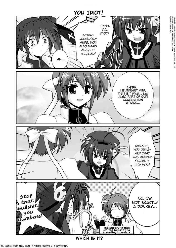 Mahou Shoujo Lyrical Nanoha Strikers The Comics Chapter 11.1 #47