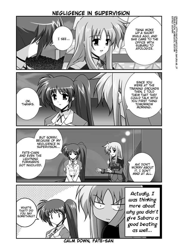 Mahou Shoujo Lyrical Nanoha Strikers The Comics Chapter 11.1 #59