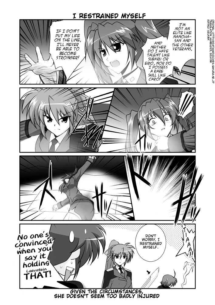 Mahou Shoujo Lyrical Nanoha Strikers The Comics Chapter 11.1 #60