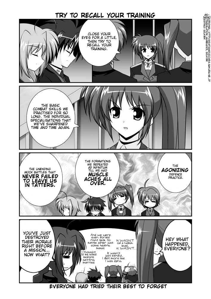 Mahou Shoujo Lyrical Nanoha Strikers The Comics Chapter 11.2 #38