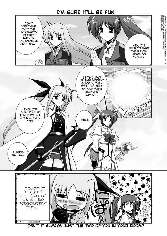 Mahou Shoujo Lyrical Nanoha Strikers The Comics Chapter 11.1 #73