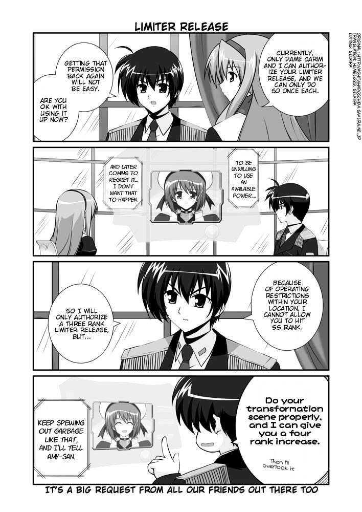 Mahou Shoujo Lyrical Nanoha Strikers The Comics Chapter 11.1 #76