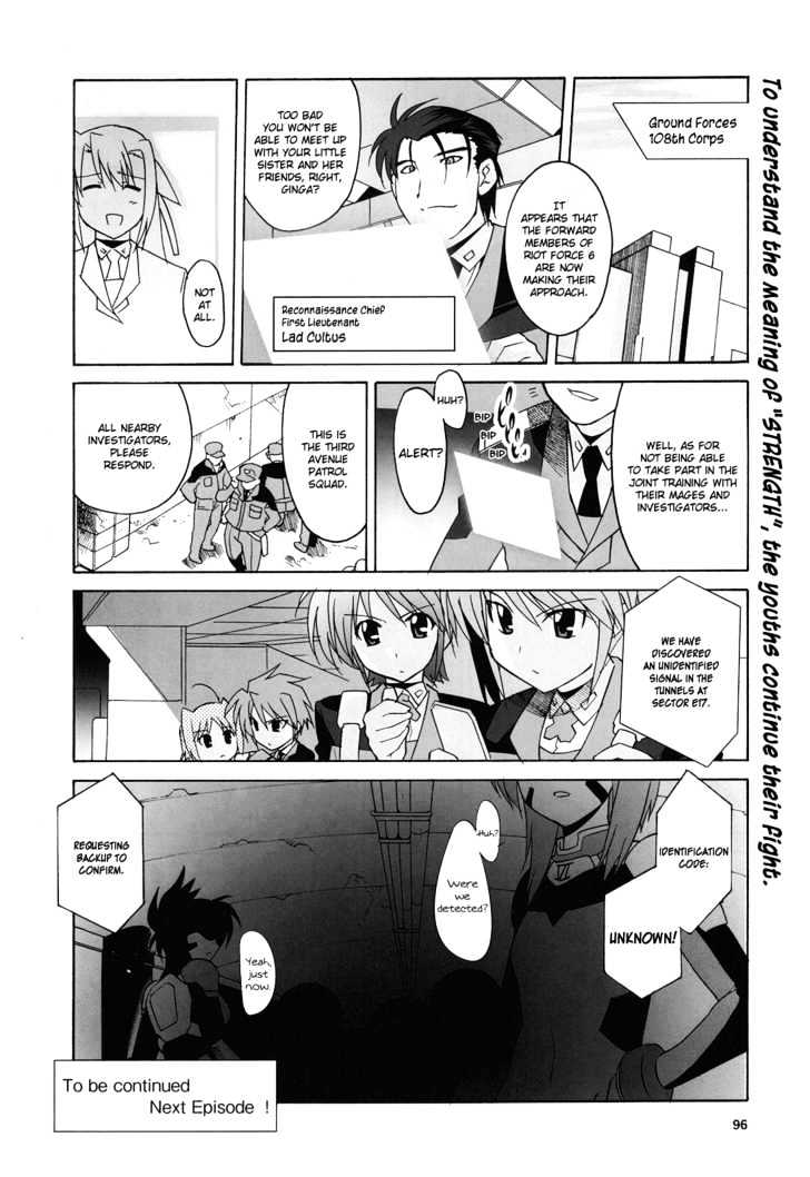 Mahou Shoujo Lyrical Nanoha Strikers The Comics Chapter 10 #24