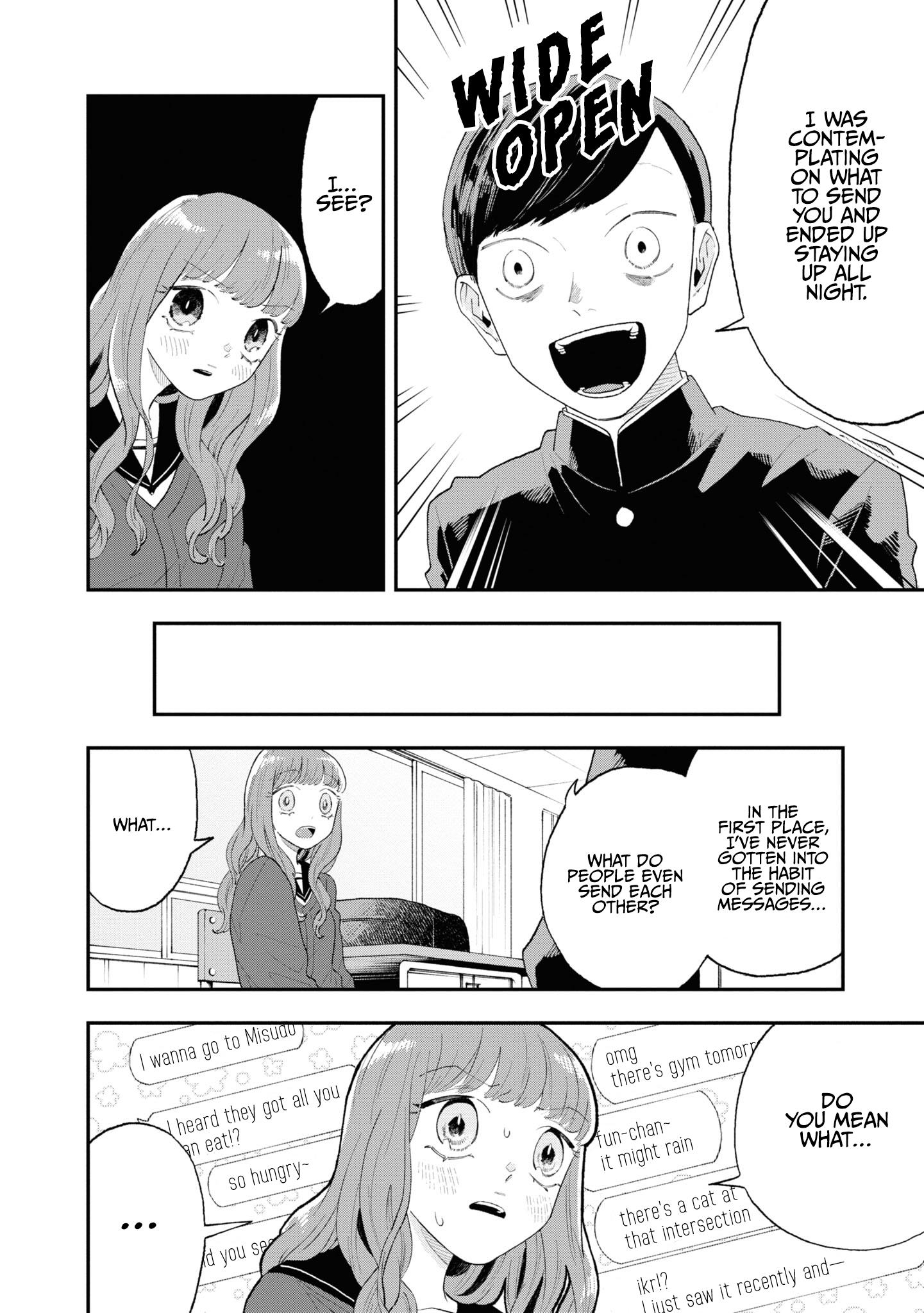 The Overly Straightforward Natsume-Kun Can't Properly Confess Chapter 9 #4