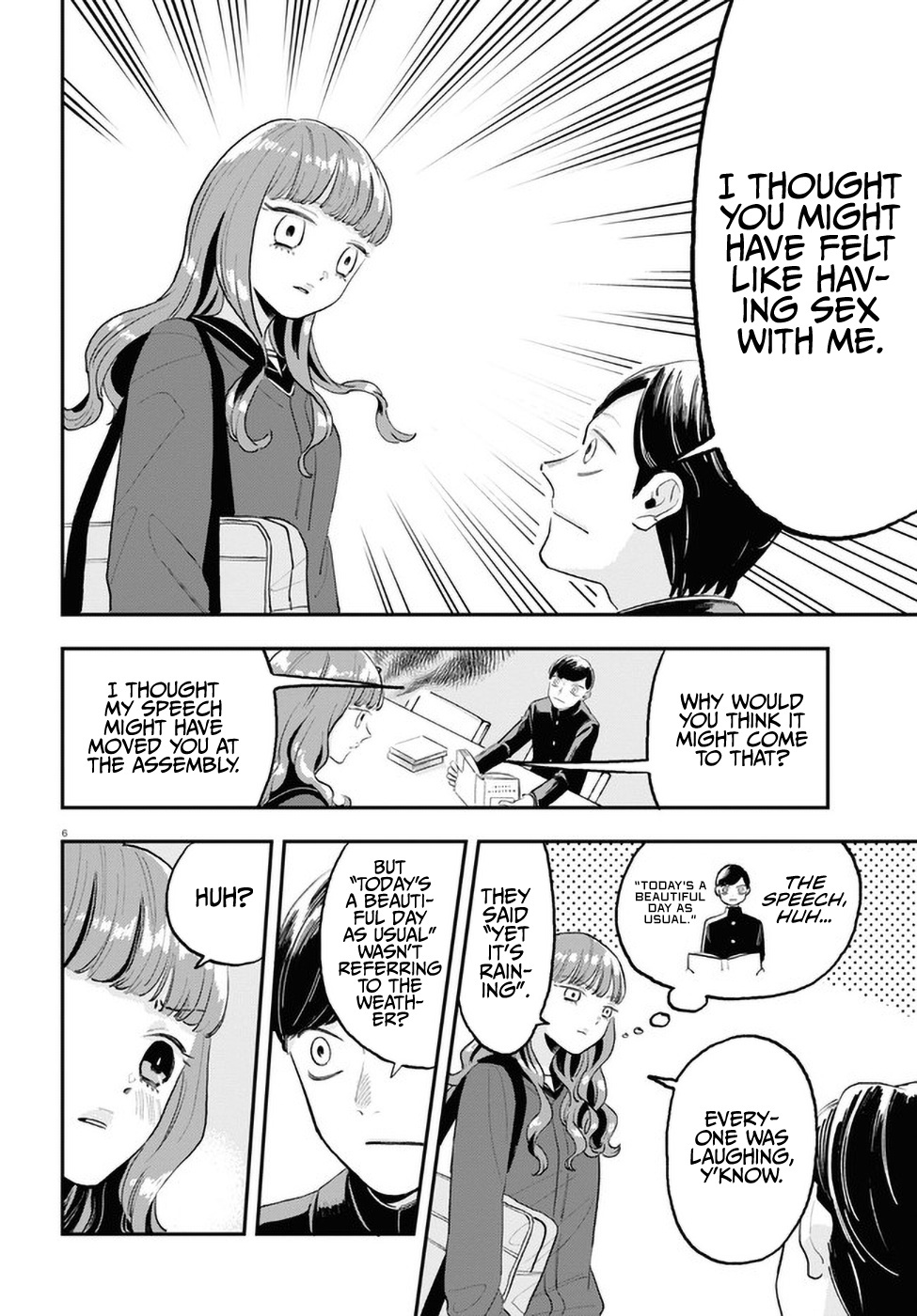 The Overly Straightforward Natsume-Kun Can't Properly Confess Chapter 2 #6