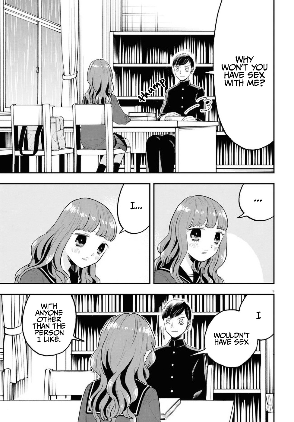The Overly Straightforward Natsume-Kun Can't Properly Confess Chapter 2 #9
