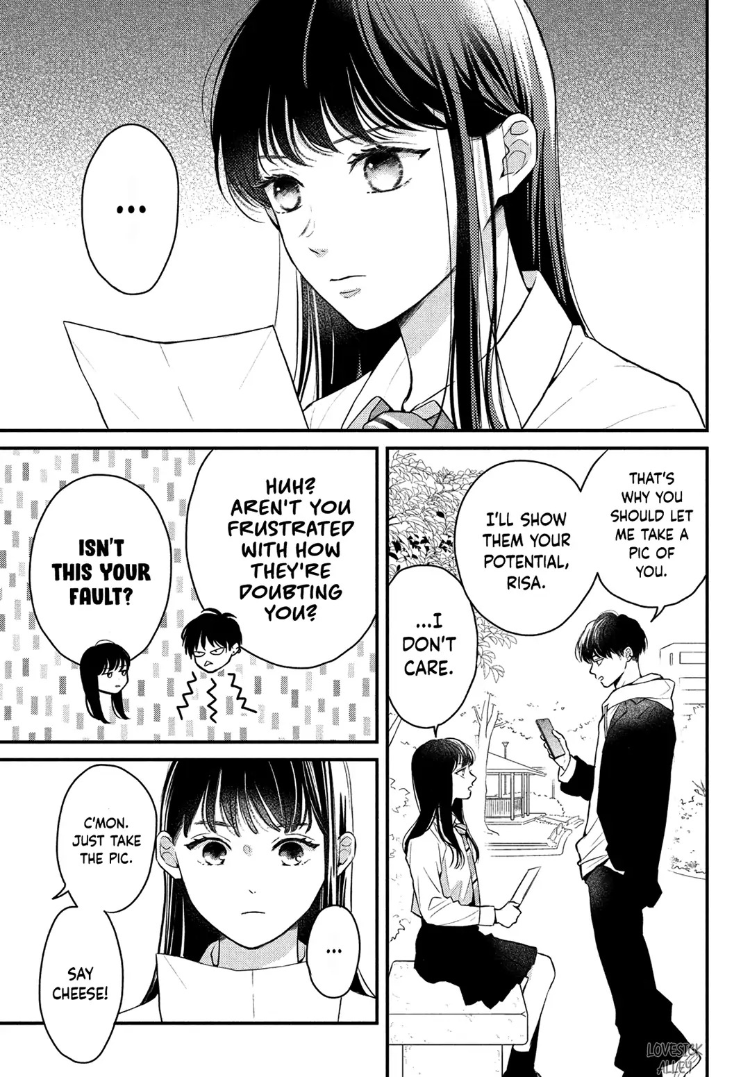 Hikaeme Ni Itte Mo, Kore Wa Ai Chapter 10.5 #7