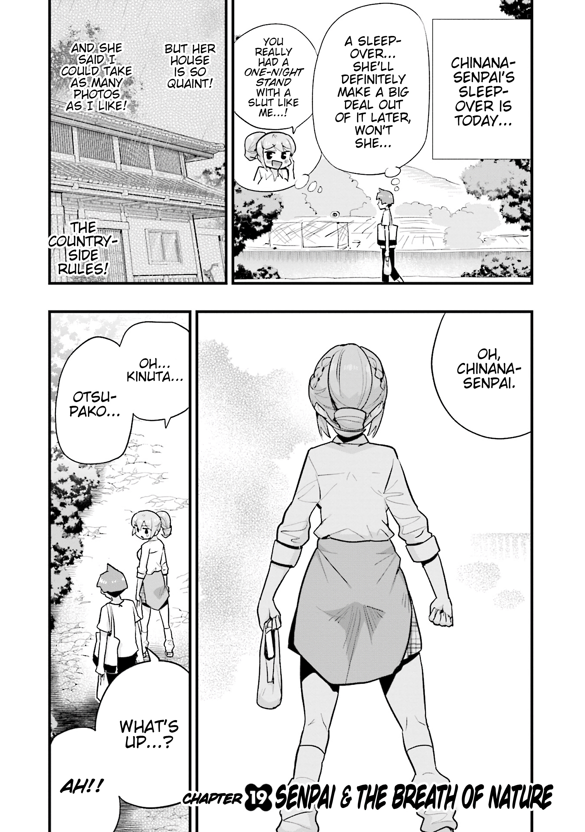 Uso-Bitch Senpai Chapter 19 #1