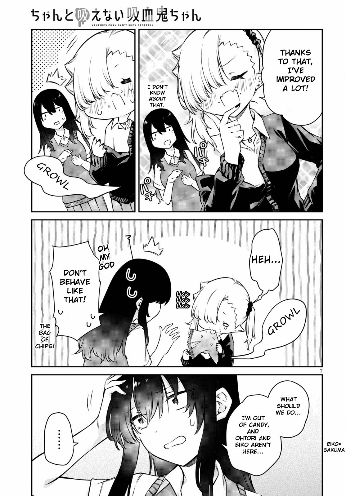 Vampire-Chan Can't Suck Properly Chapter 11 #8