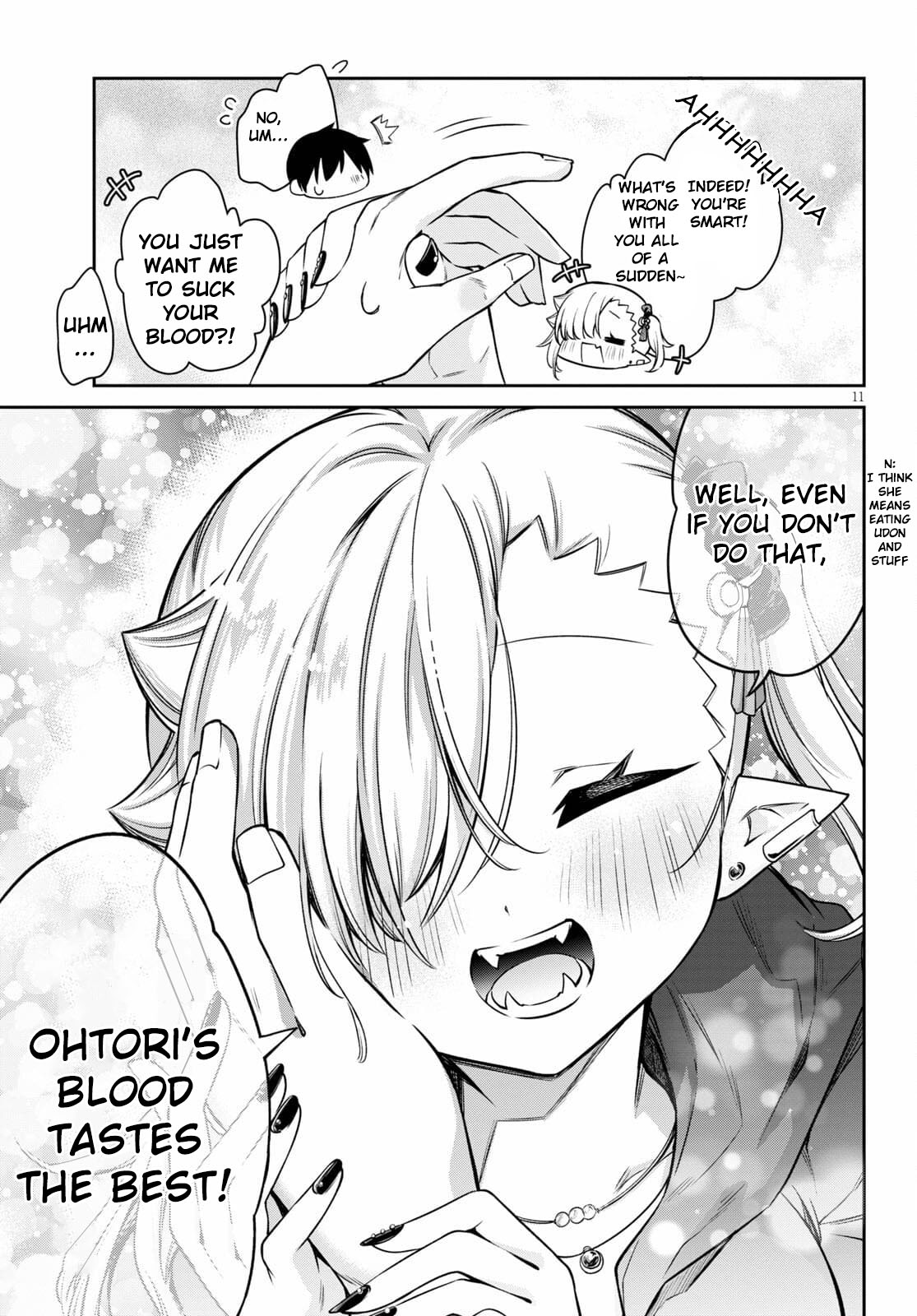 Vampire-Chan Can't Suck Properly Chapter 10 #11