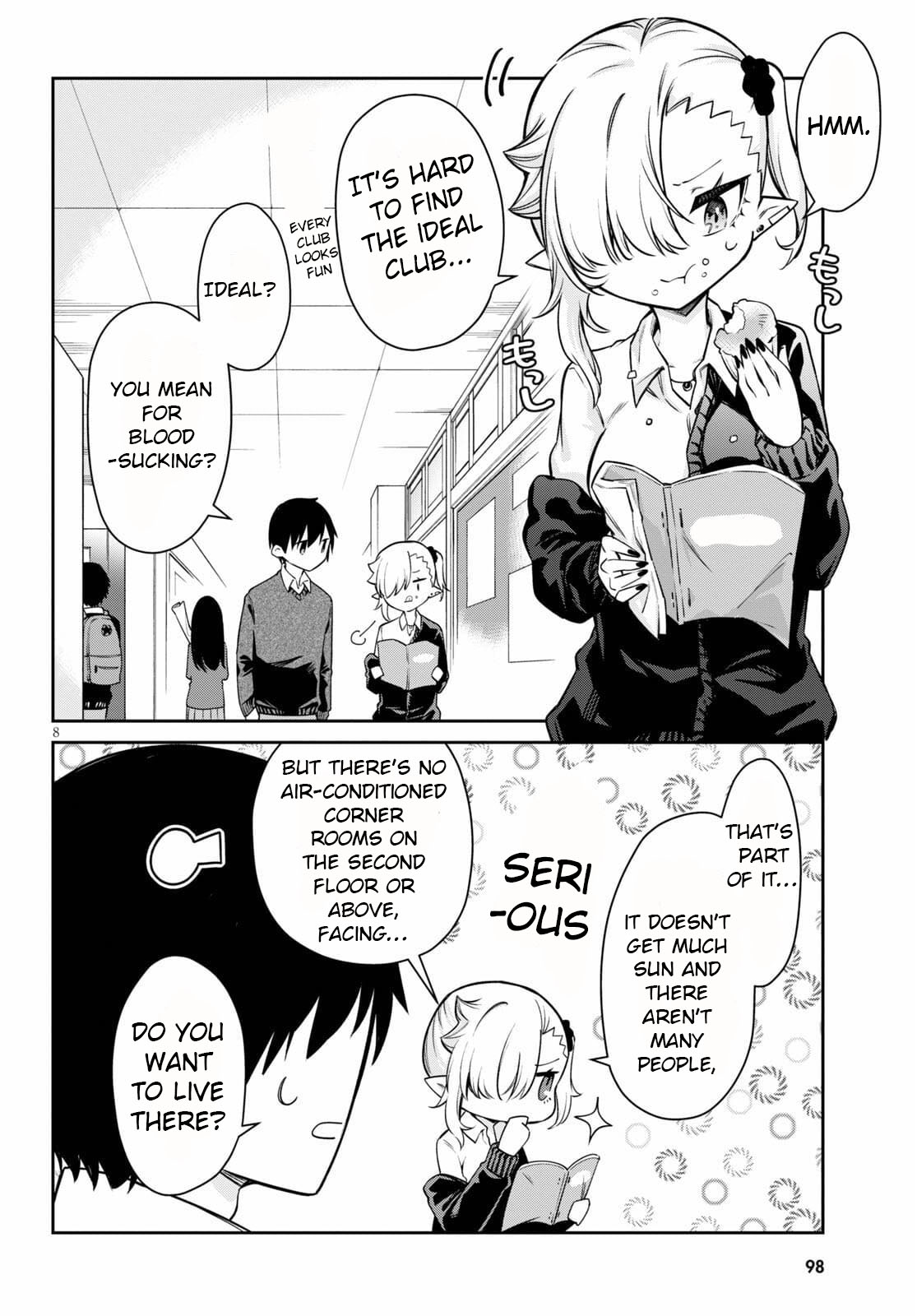 Vampire-Chan Can't Suck Properly Chapter 8 #8