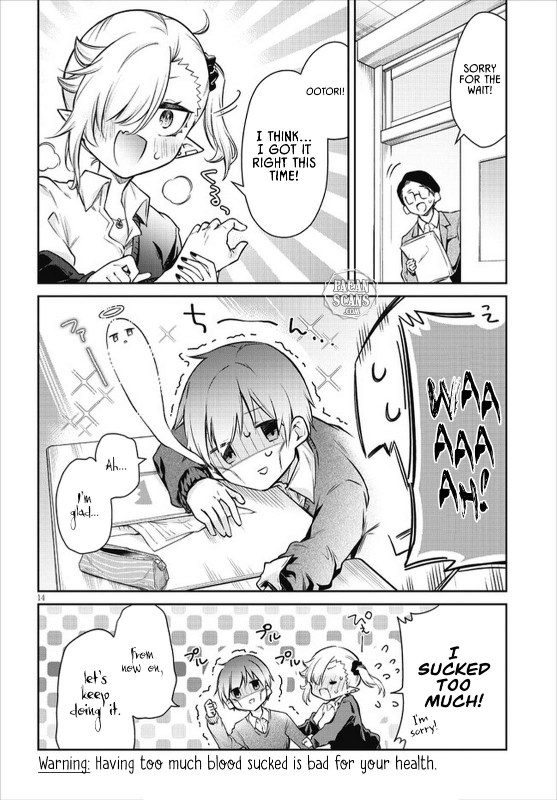 Vampire-Chan Can't Suck Properly Chapter 2 #14