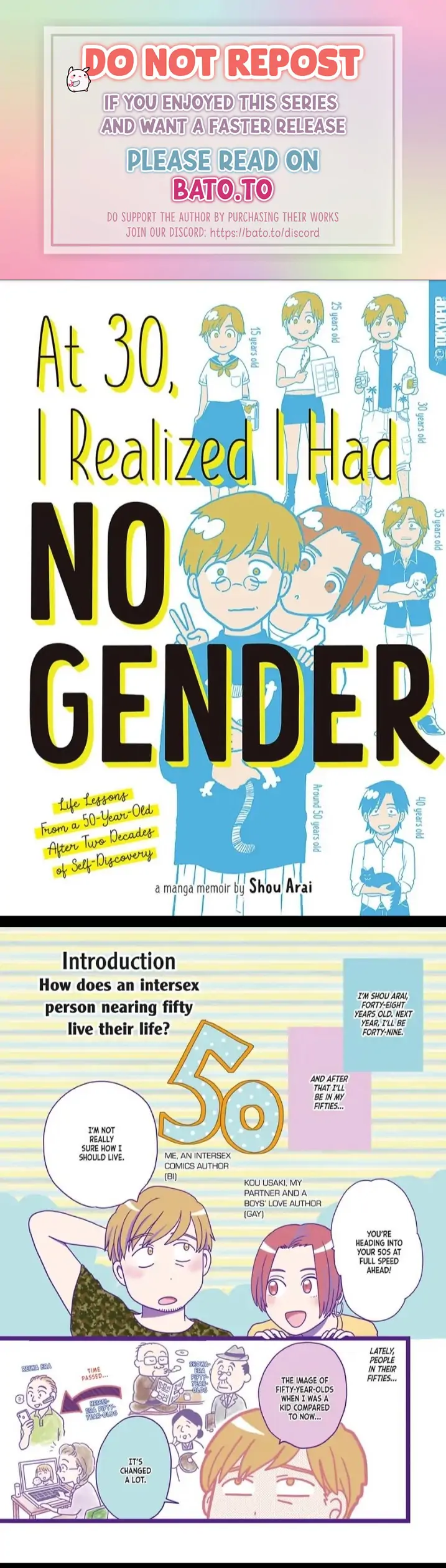 At 30, I Realized I Had No Gender Chapter 1 #1