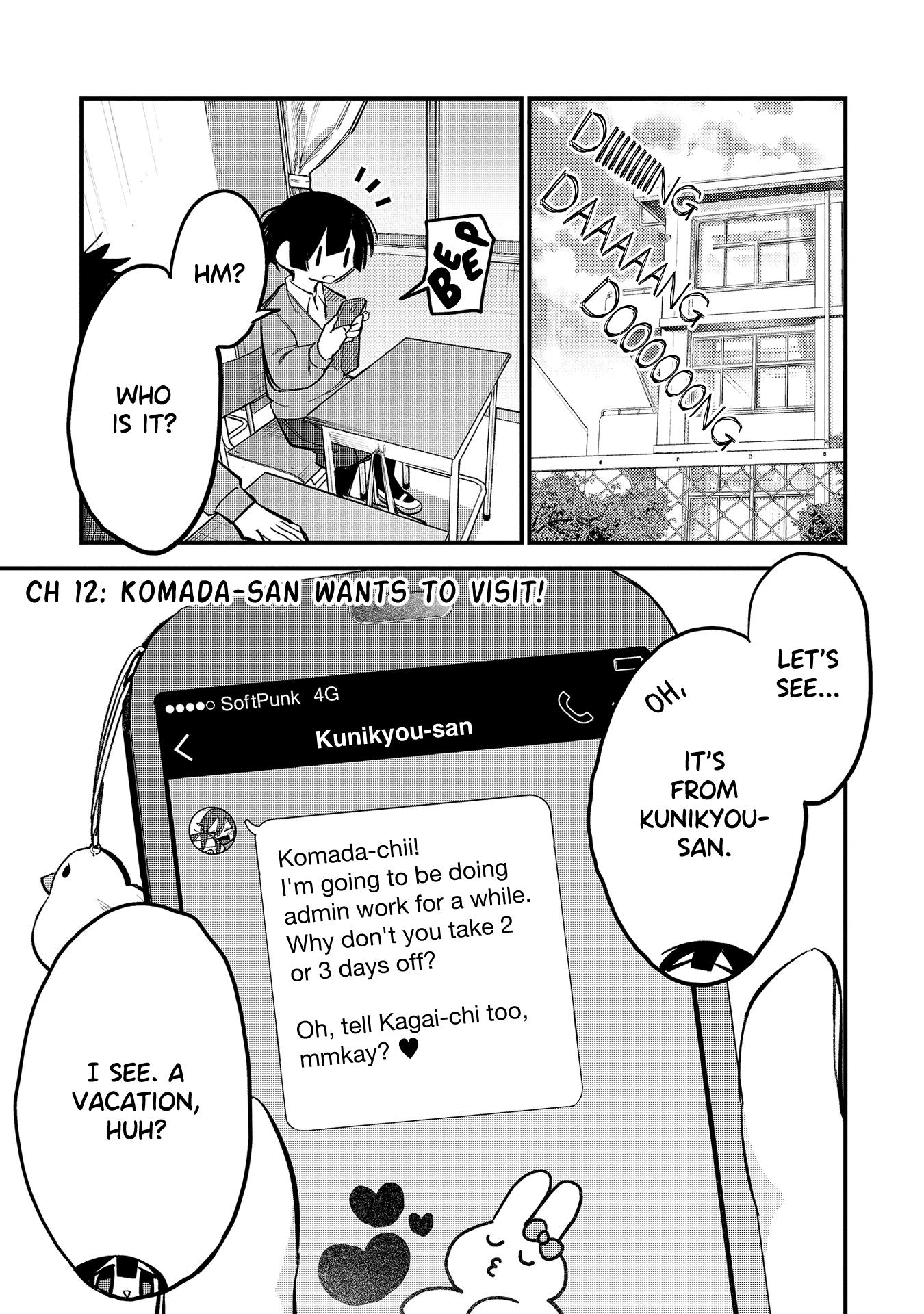 I Want To Trouble Komada-San Chapter 12 #1