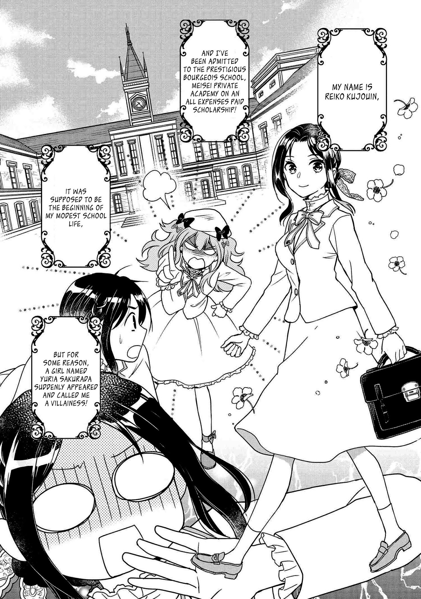 Reiko's Style: Despite Being Mistaken For A Rich Villainess, She's Actually Just Penniless Chapter 2 #3