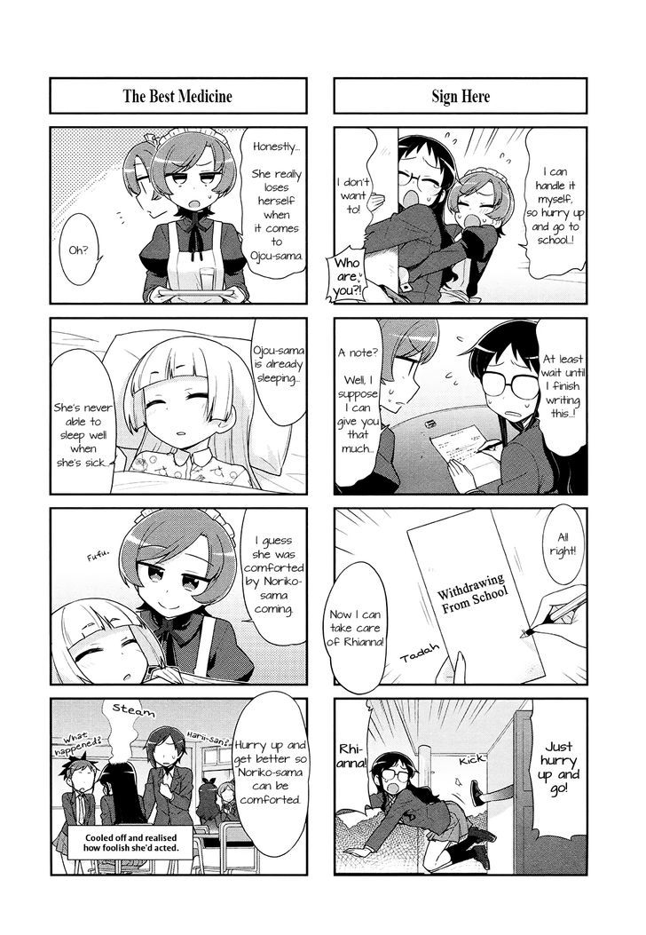 Majo To Houki To Kurobuchi Megane Chapter 40 #5