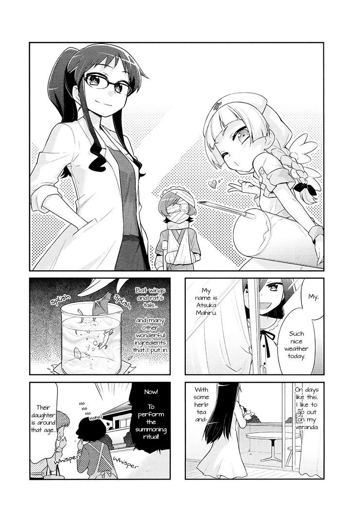 Majo To Houki To Kurobuchi Megane Chapter 9 #1