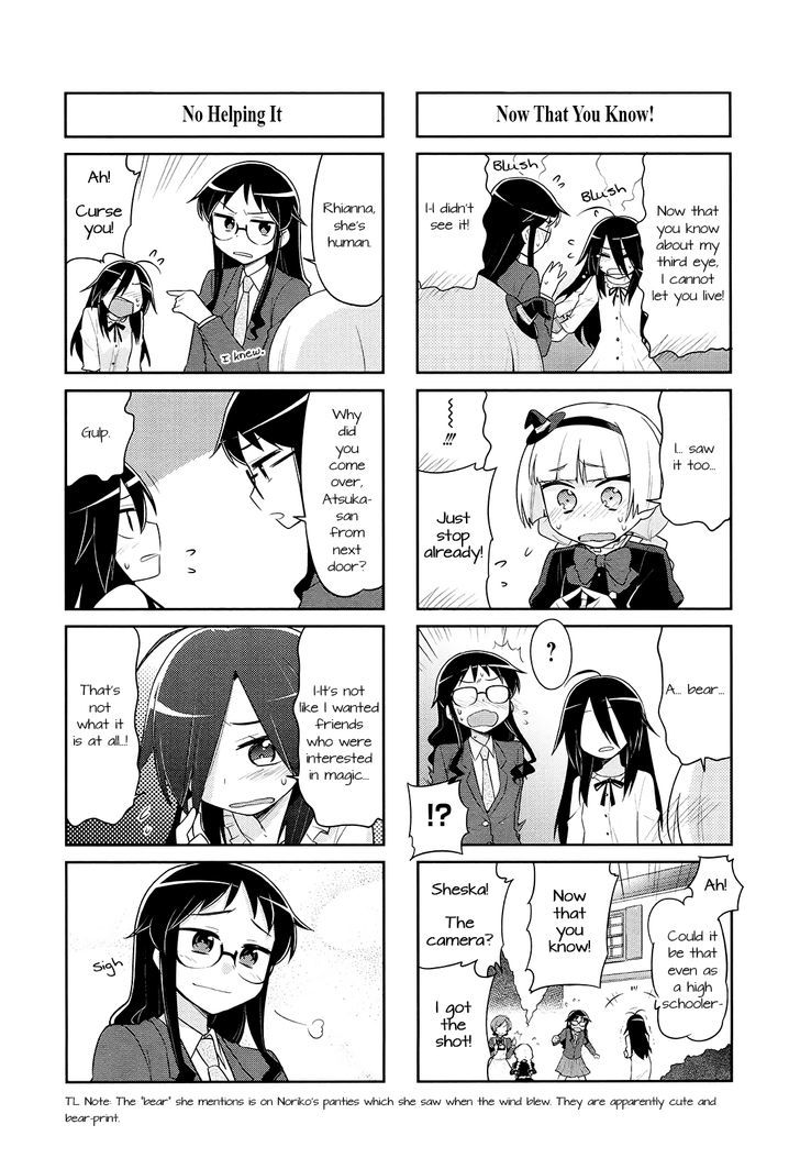 Majo To Houki To Kurobuchi Megane Chapter 9 #7