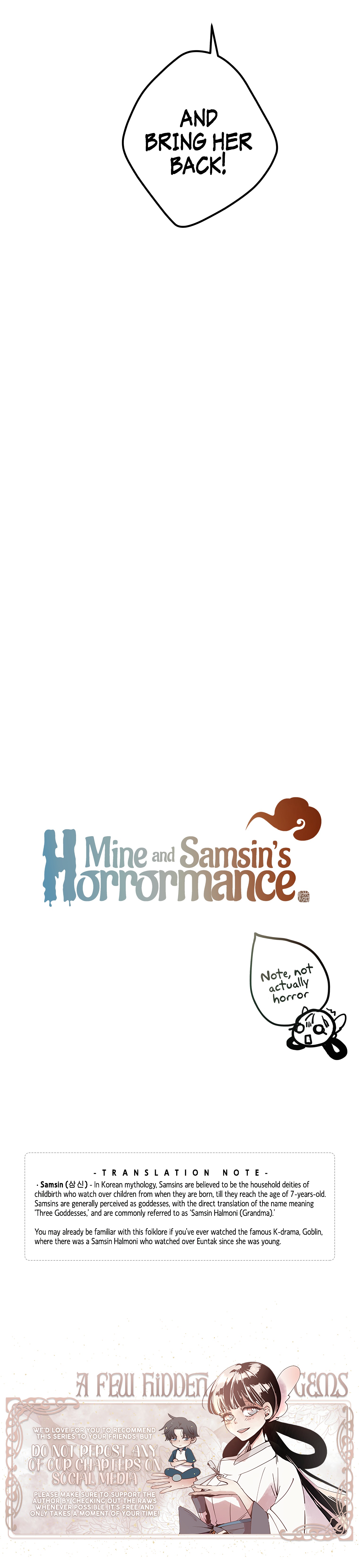 Mine And Samsin’S Horrormance Chapter 0 #5