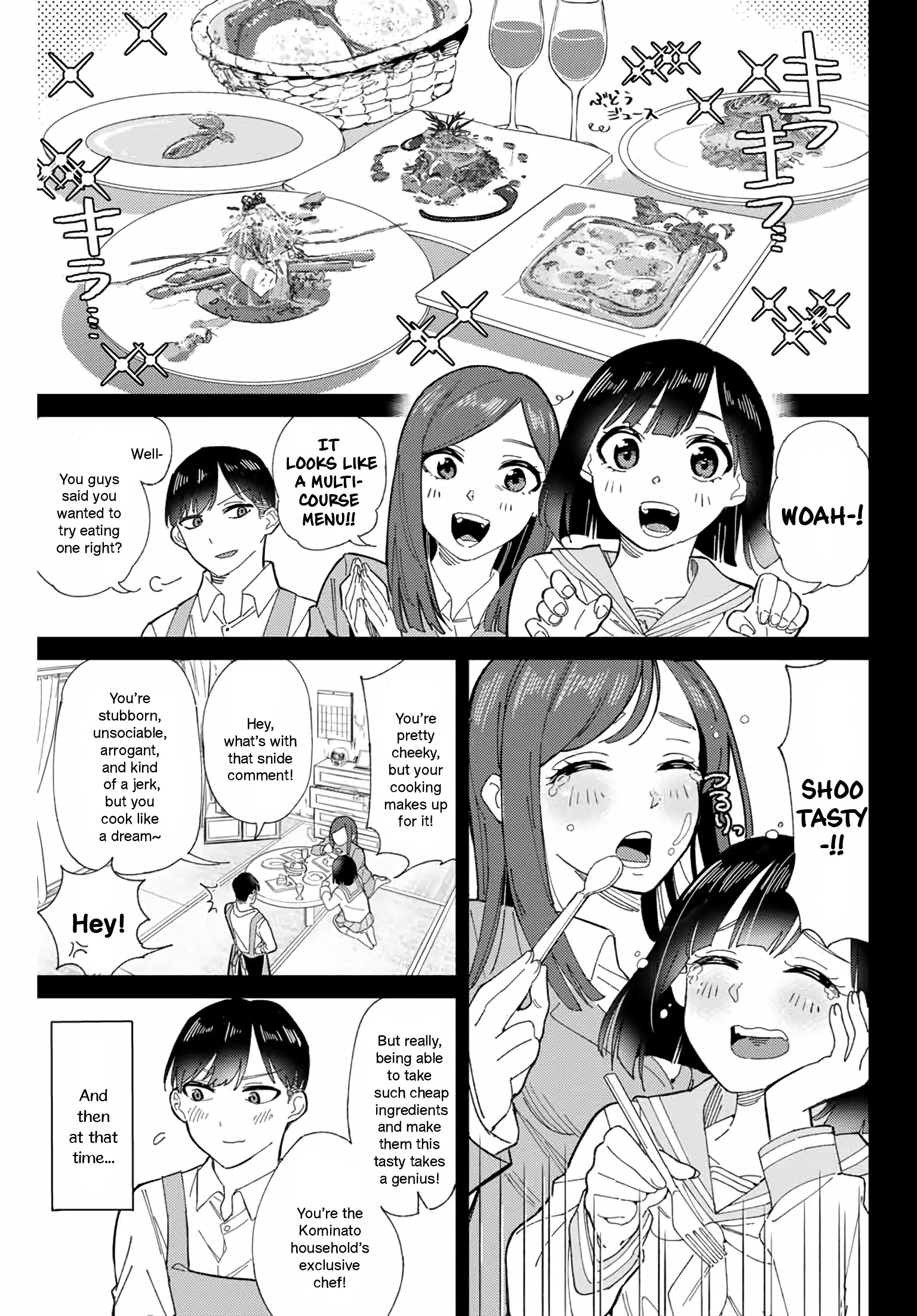 Gorin No Megami-Sama: Nedeshiko Ryou No Medal Gohan Chapter 1 #6