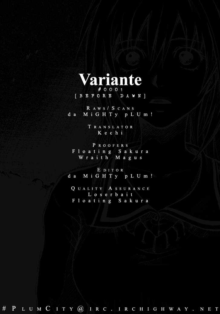 Variante Chapter 1 #3