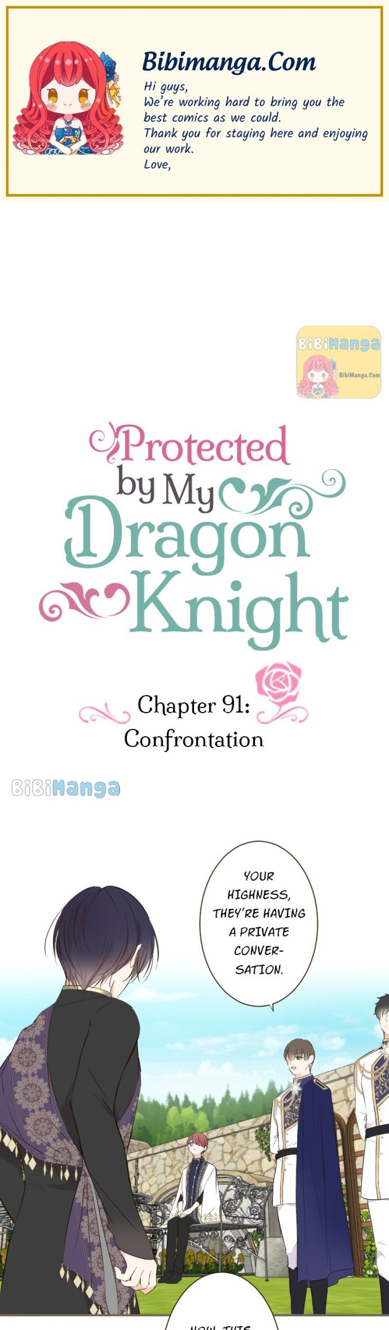 Protected By My Dragon Knight Chapter 91 #1