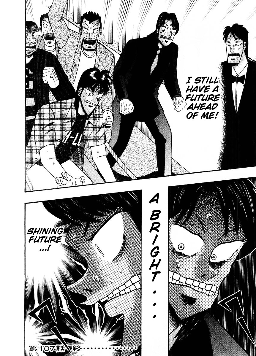 Tobaku Hakairoku Kaiji Chapter 107 #22