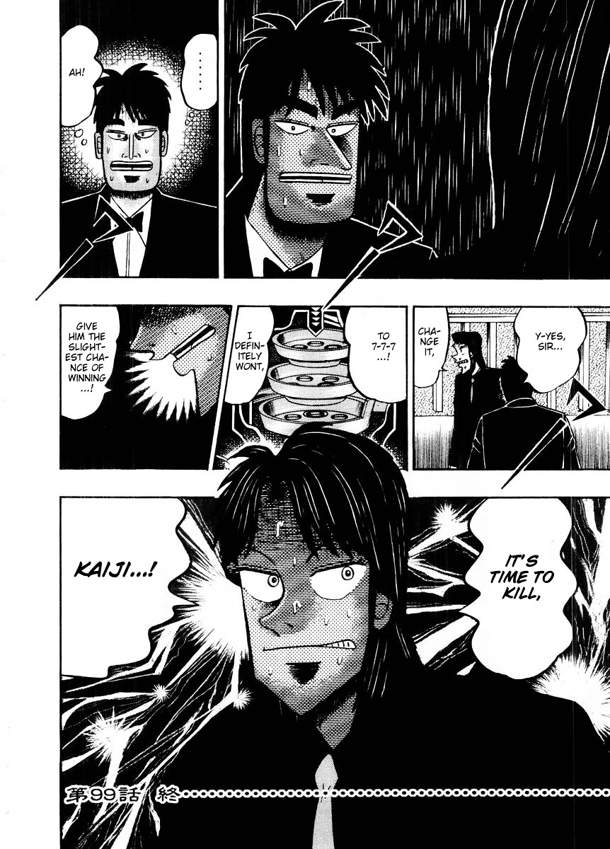 Tobaku Hakairoku Kaiji Chapter 99 #21