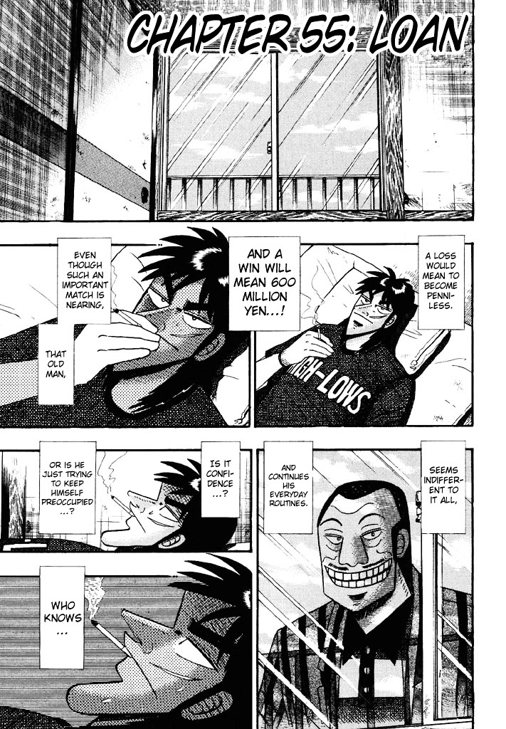 Tobaku Hakairoku Kaiji Chapter 55 #1