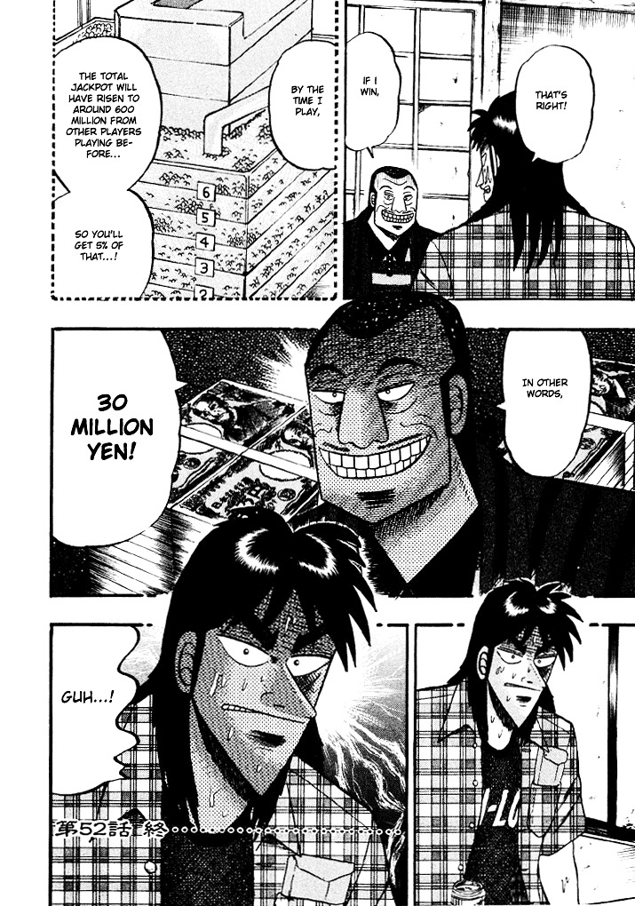 Tobaku Hakairoku Kaiji Chapter 52 #19