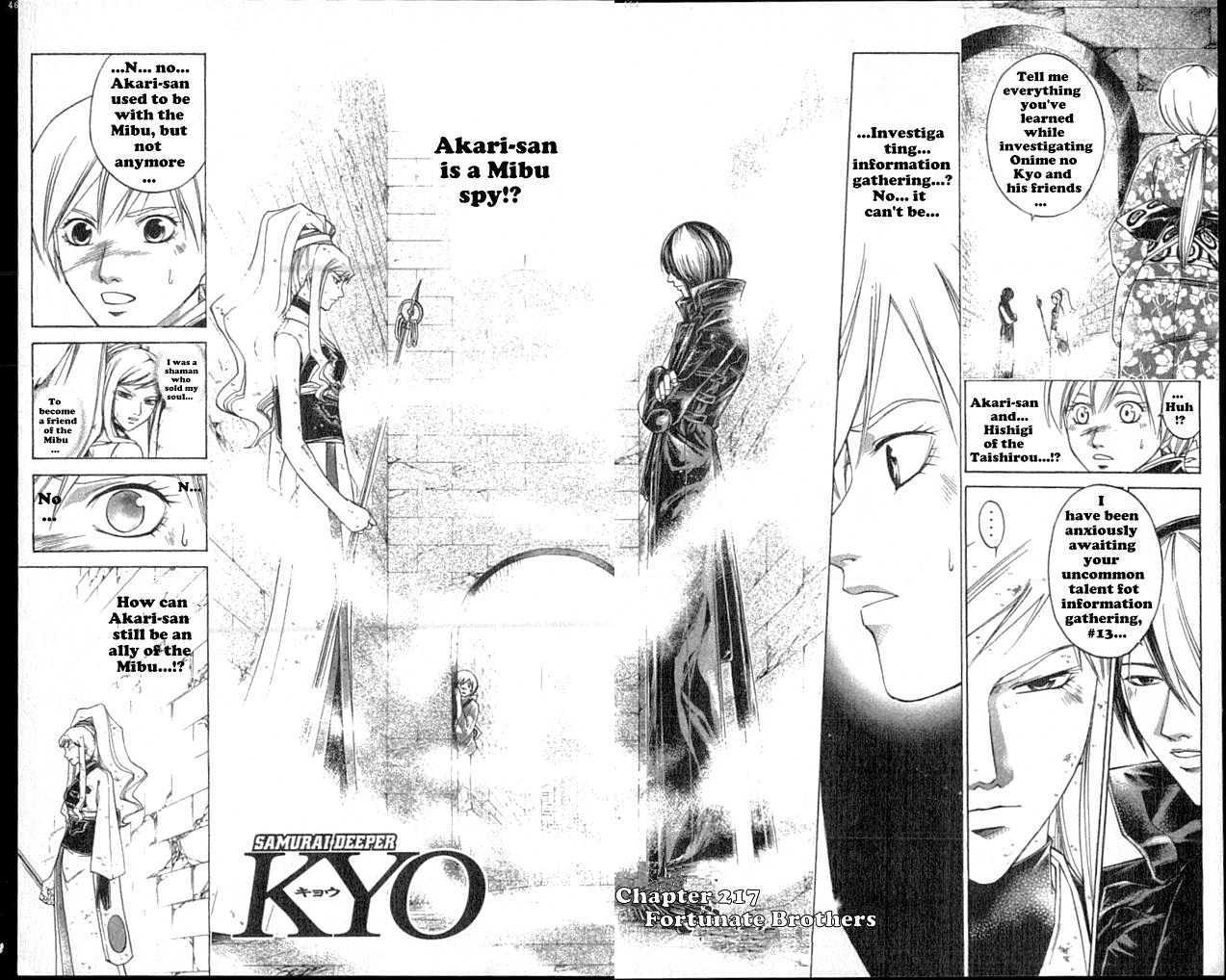 Samurai Deeper Kyo Chapter 217 #2