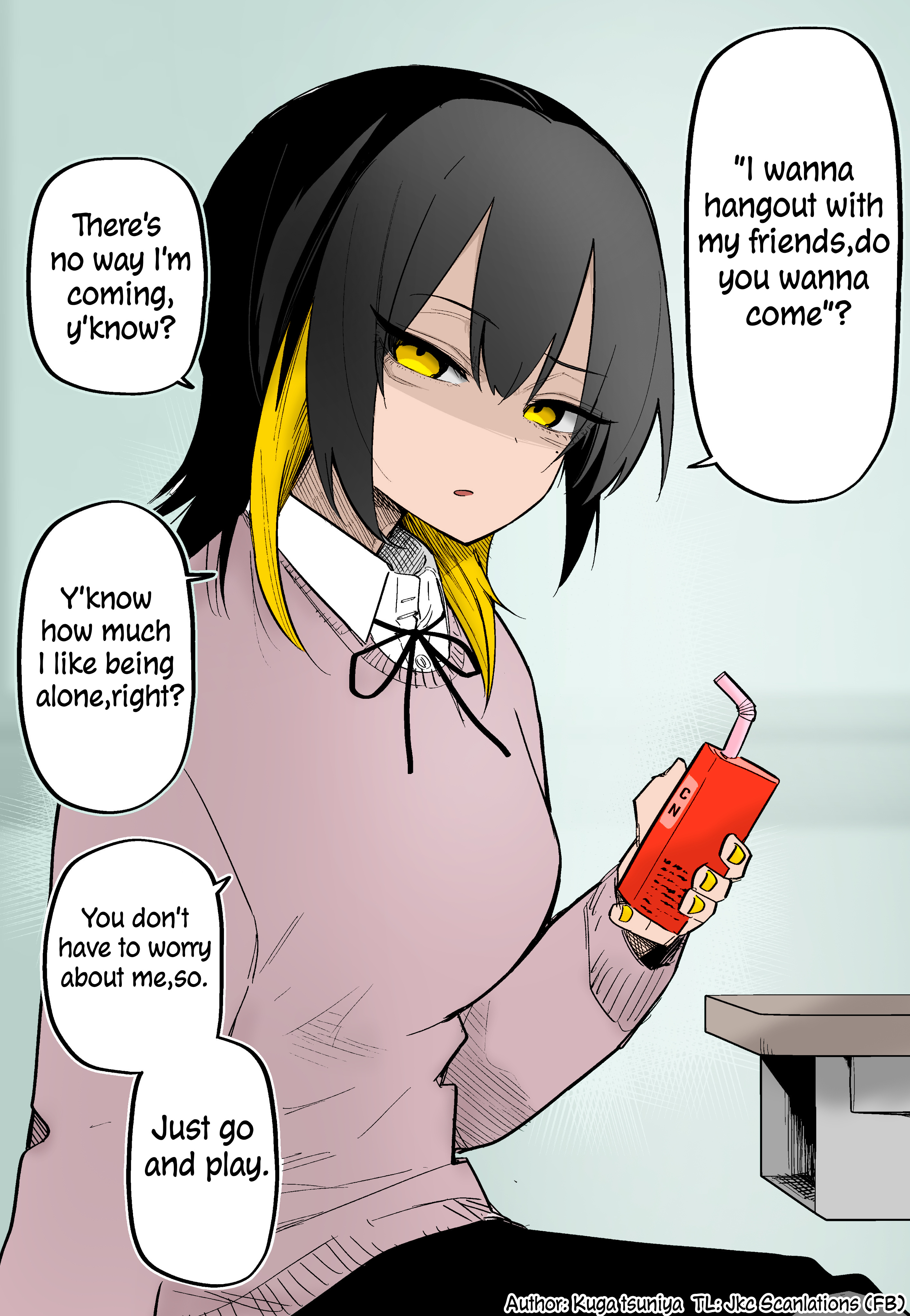 I Confessed To A Lone Wolf Girl (Fan Colored) Chapter 4 #1