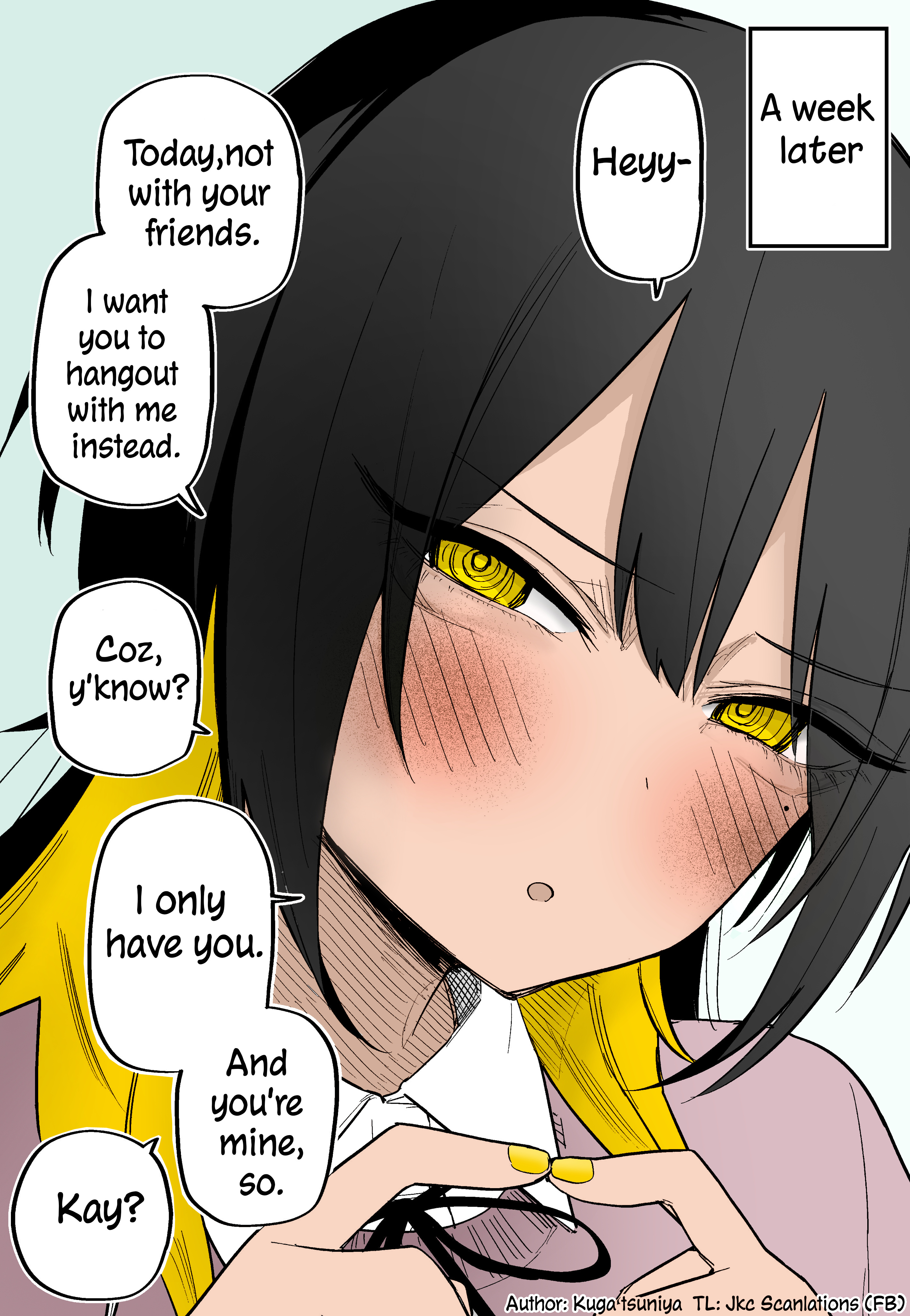 I Confessed To A Lone Wolf Girl (Fan Colored) Chapter 4 #2