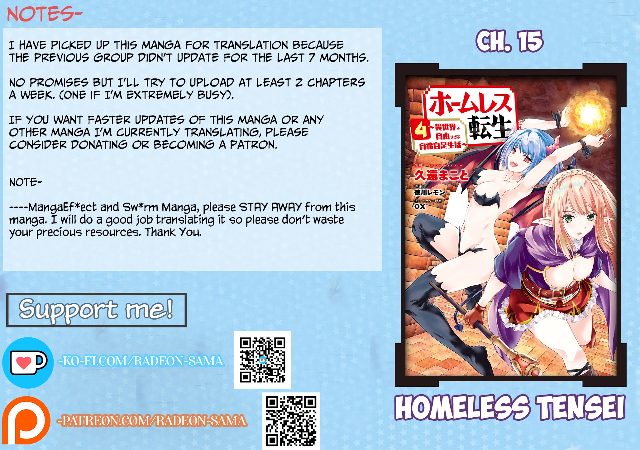 Homeless Tensei: Isekai De Jiyuu Sugiru Jikyuu Jisoku Seikatsu Chapter 15 #25