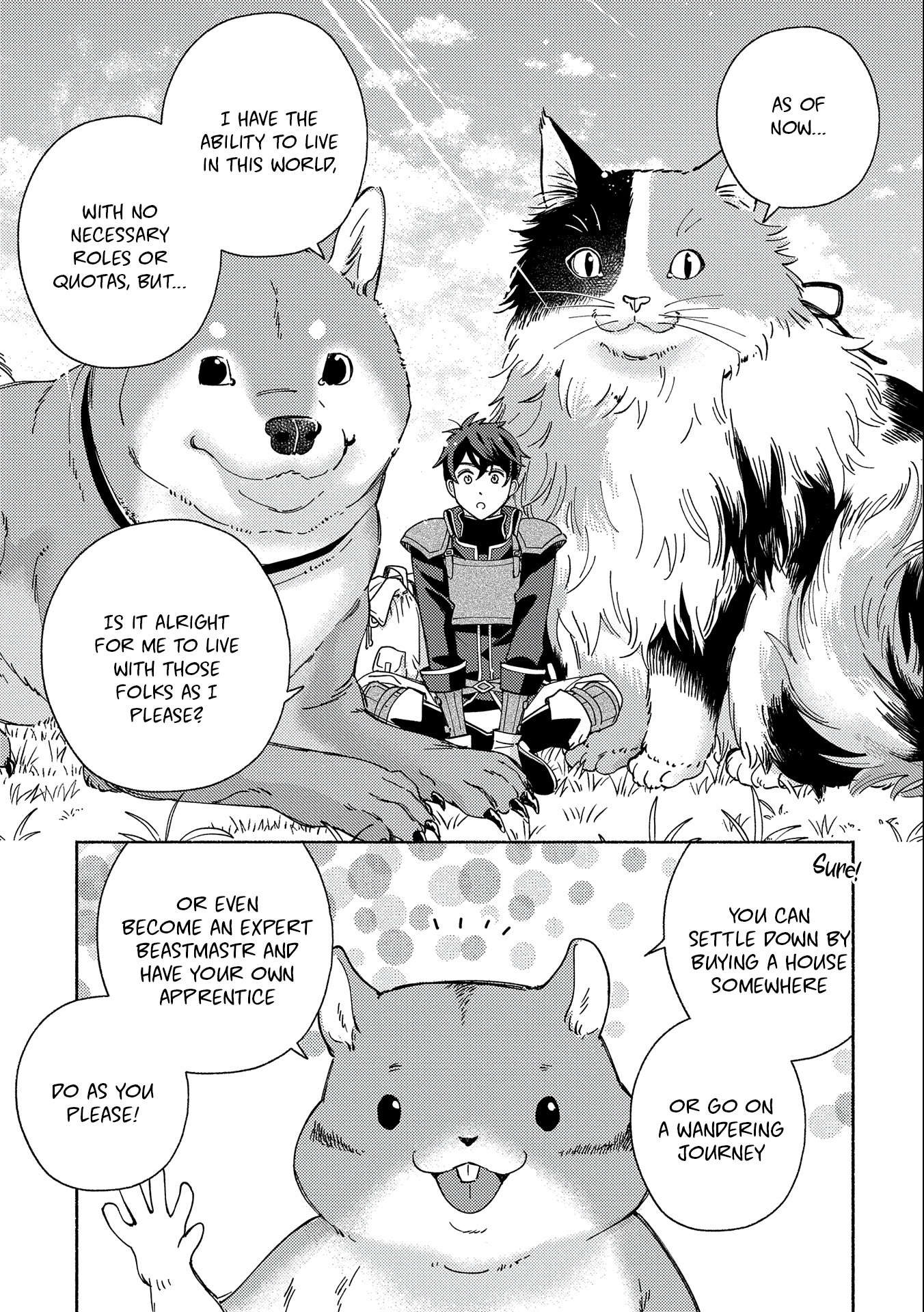 Mofumofu To Mukumuku To Isekai Hyouryuu Seikatsu Chapter 1 #28